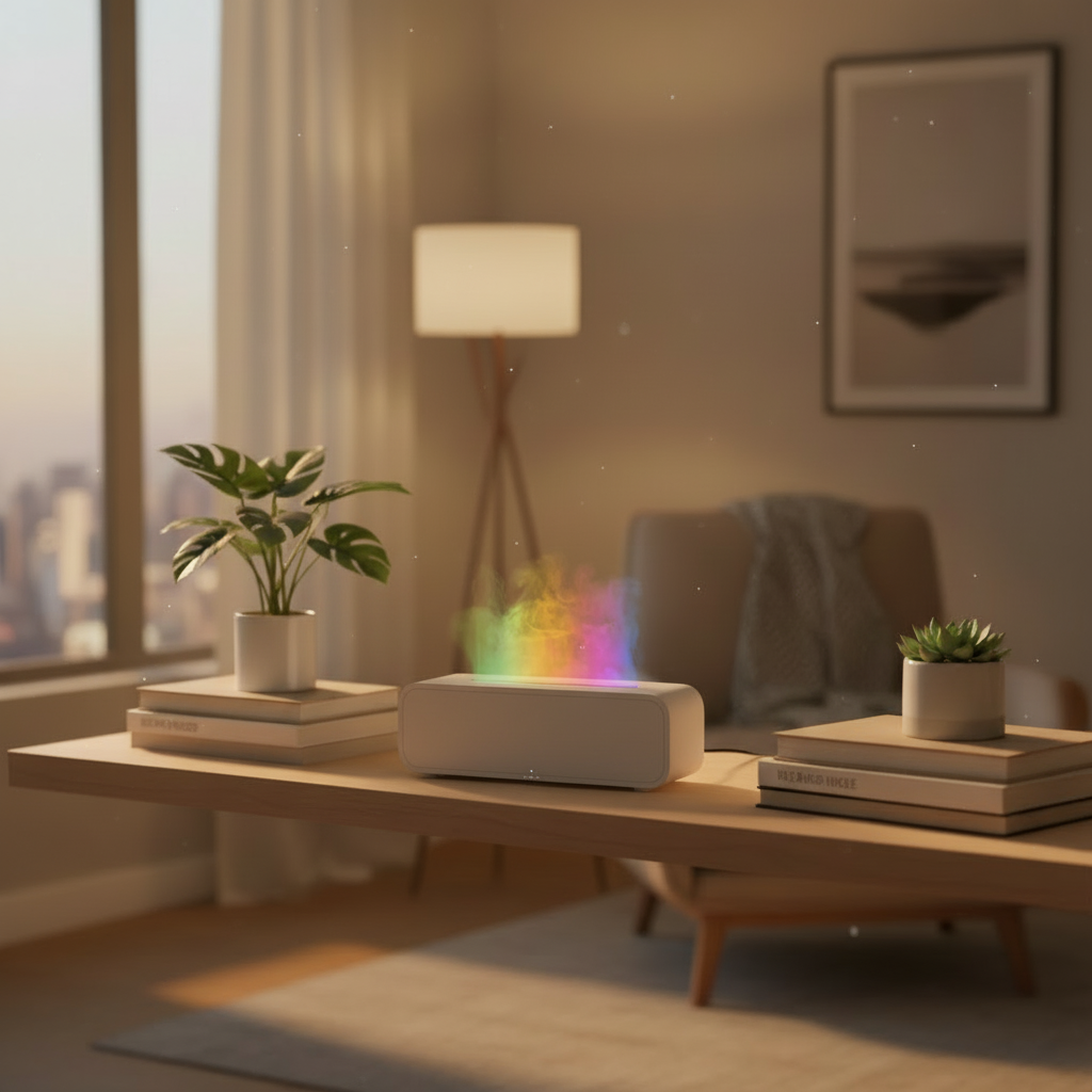 White Living Room Clean